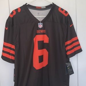 Cleveland Browns Baker Mayfield Football Jersey Nike NFL NWT